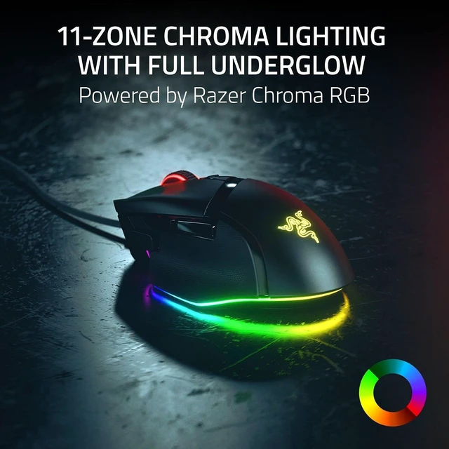Alt view image 5 of 7 - Wired Ergonomic Gaming Mouse Basilisk V3 35K (Black)