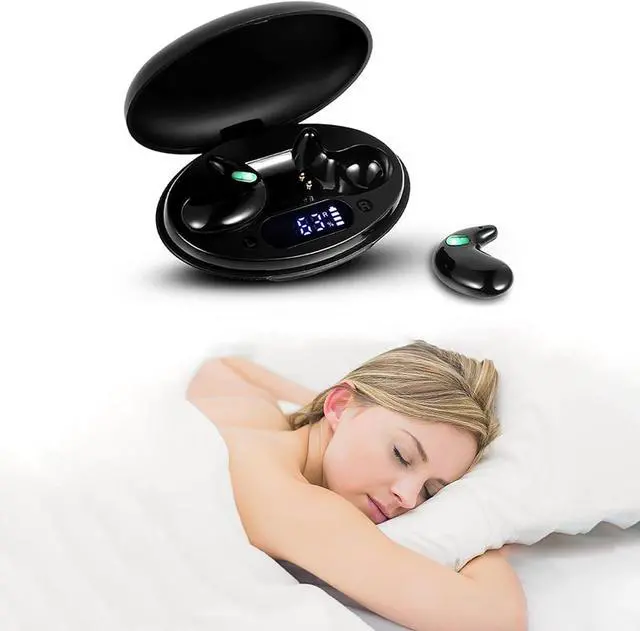 Main image of Sleep Headphones Bluetooth 5.3 Sleep Earbuds Noise Cancelling Invisible Earbuds Wireless Headphones Sleep Headphones Wireless Sleep Earbuds Sleep Earbuds for Side Sleepers