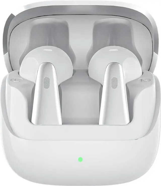 Main image of Wireless Earbuds Bluetooth V5.3 Headphones,ANC+ENC Six-Microphone Talking Noise-Canceling Noise-Absorbing Wind-Dampening Headset,36H Playtime,IPX5 Waterproof Earphones for Gaming,Work, White