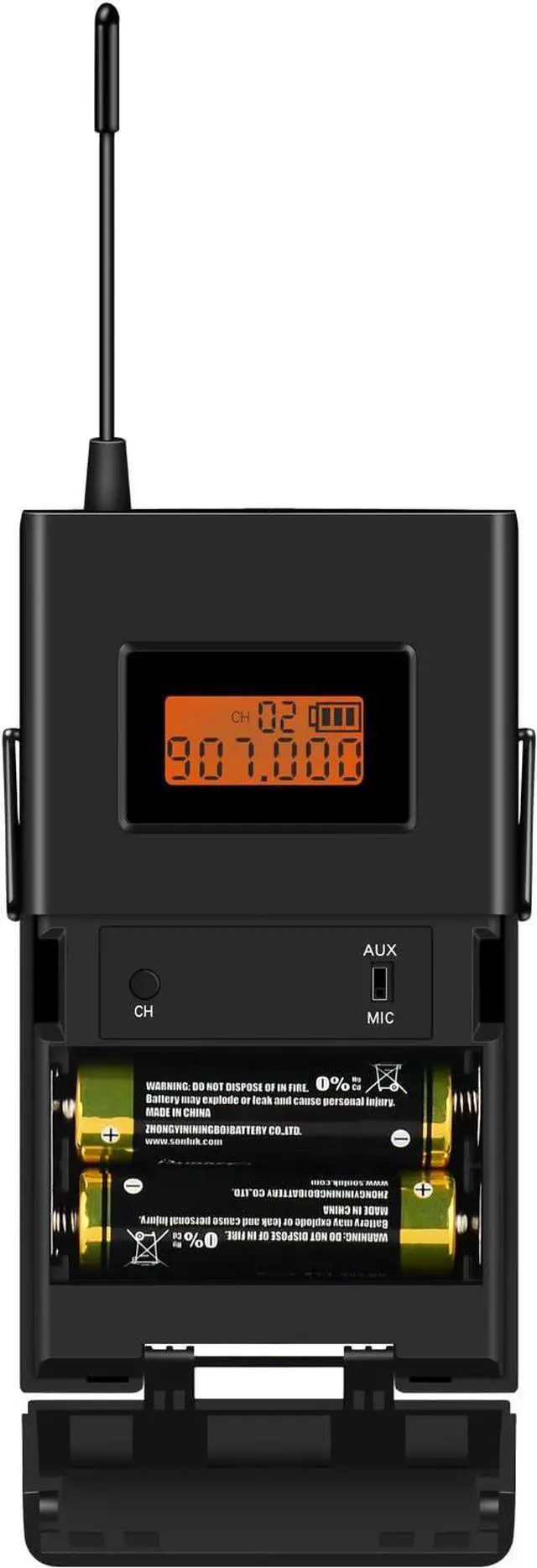 Alt view image 4 of 4 - Anleon 902mhz-927mhz Tour Guide Wireless System Church System (1 Transmitter 3 Receivers)