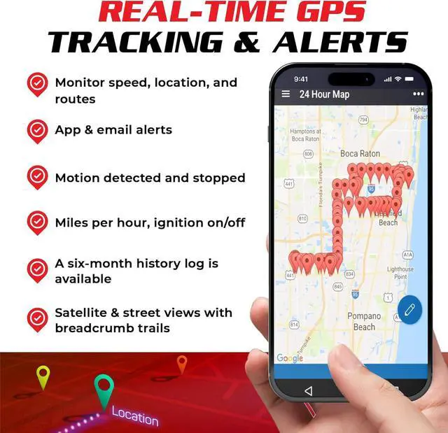 Alt view image 3 of 7 - GV53MG 4G LTE Hardwired GPS Tracker with Kill Switch | Real-Time Tracking, Geo-Fence Alerts, 6-Month Location History, US CA MX Coverage, SIM Included, Subscription Required