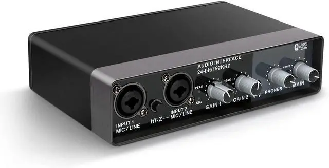 Main image of USB Audio Interface for Recording Music, AudioBox Mic Preamps 48v 2 Channel for Streaming and Podcasting Recording