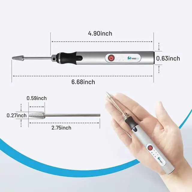 Alt view image 7 of 7 - Mini Tissue Grinder with 3 Speed Levels 5000/10000/18000rpm, Handheld Micro Homogenizer Capacity 2ml,Grinding Micro Tissue for homogenization