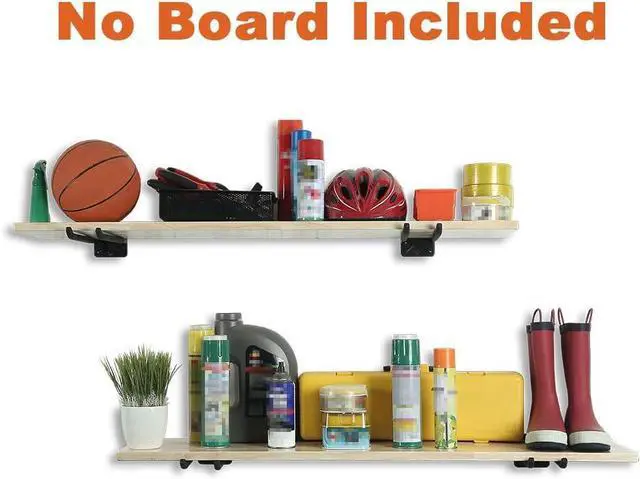 Alt view image 5 of 7 - Wallmaster Heavy Duty Garage Tires Hooks Wall Mounted Tool Hanger Organizer