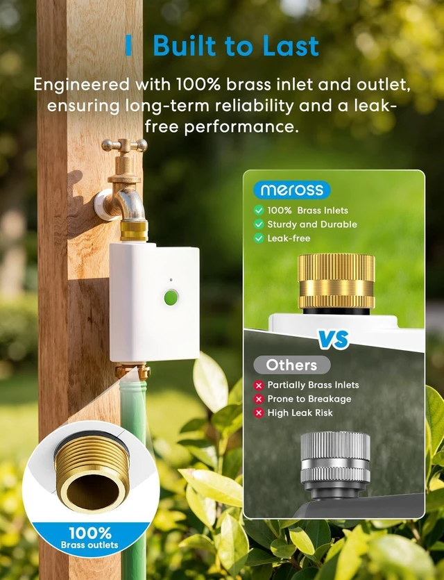 Alt view image 2 of 7 - WiFi Garden Hose Water Timer with Rain Skip & Hub, IP65