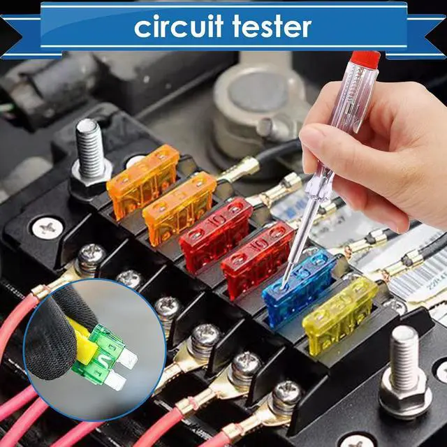 Alt view image 6 of 7 - 1212Pcs Car Fuses Assortment Kit with Fuse Puller and Circuit Tester, Standard & Mini Fuse Kit & Tall/STD Profile Box Shaped Automotive Fuse for Cars, Trucks and SUV, Boat