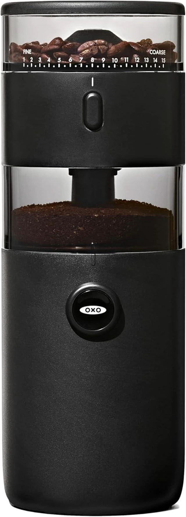 Main image of Brew Compact Conical Burr Electric Coffee Bean Grinder - 50g Capacity