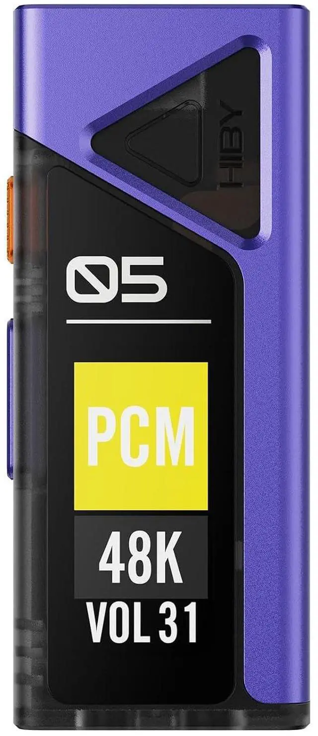 Main image of FC5 Portable Hi-Fi DAC Headphone Amplifier with 1.1 OLED Display PCM 768kHZ DSD512 MQA 8X 3.5mmPO +4.4mmBAL