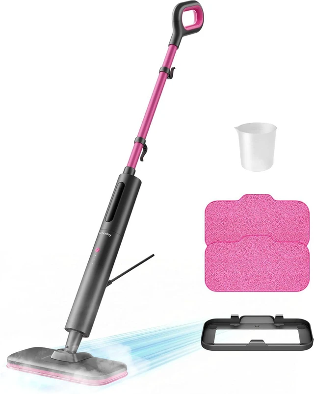 Main image of Steam Mop for Hard Floors, 15s Fast Heat-Up, Compact