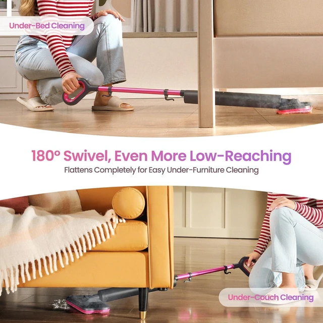 Alt view image 5 of 7 - Steam Mop for Hard Floors, 15s Fast Heat-Up, Compact