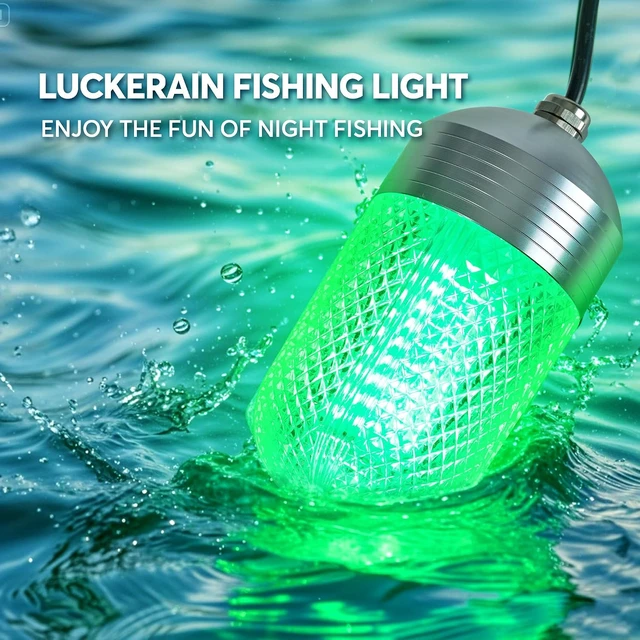 Alt view image 7 of 7 - 70W 9000LM Underwater Fishing Light for Docks, Boats & Kayaks, IP68 Rated