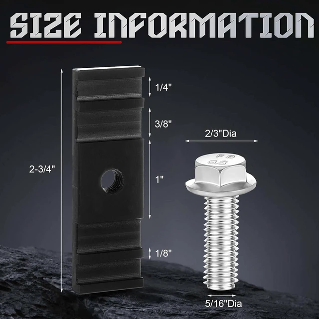 Alt view image 3 of 7 - 60 Sets Chain Link Fence Sign Mounting Bracket for Chain Link Fence Sign Clip Fastener with Bolts for Banner Display, Yard, Business, Events, Easy Installation Mounting Bracket