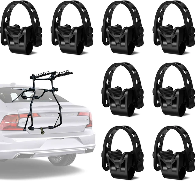 Main image of 8 Sets Bike Rack Straps Replacement Bicycle Hitch Strap Cradle Car Rack Parts Bike Carrier Mount Rubber Strap for SUV Truck Minivan Hatchback Sedan Accessories (1 Inch Trailer Hitch)