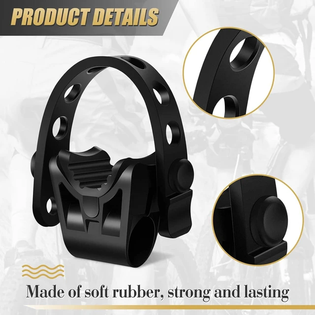 Alt view image 4 of 7 - 8 Sets Bike Rack Straps Replacement Bicycle Hitch Strap Cradle Car Rack Parts Bike Carrier Mount Rubber Strap for SUV Truck Minivan Hatchback Sedan Accessories (1 Inch Trailer Hitch)