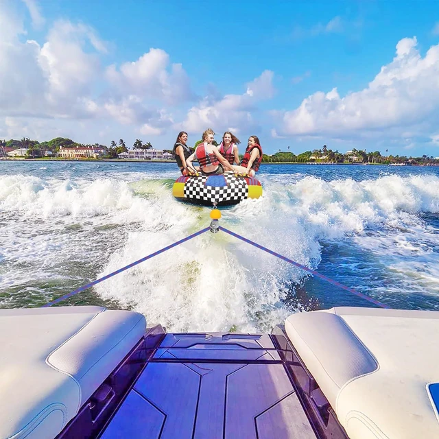 Alt view image 3 of 7 - Heavy Duty Boat Tow Harness, Boat Tow Rope, Water Ski Rope