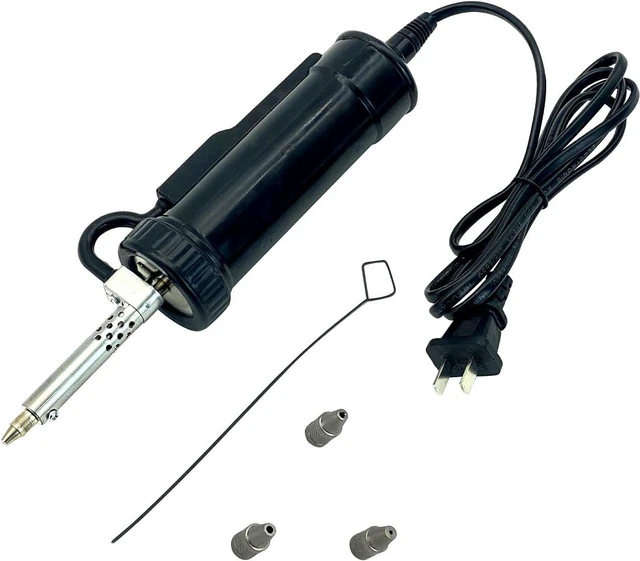Main image of Automatic Desoldering Pump Vacuum Solder Sucker Tool Portable AC110V 30W Electric Desoldering Gun Repair Solder Removal Tool Solder Sucker Iron Tin for DIY with 3 Soldering Suction Tips