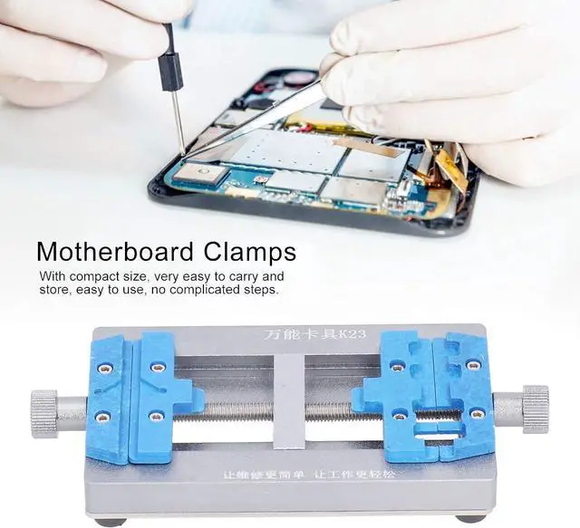 Alt view image 7 of 7 - Phone Repair Fixture Adjustable Circuit Board Holder Clamps Soldering Equipment for Phone Motherboard Repair