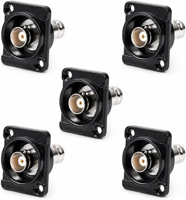 Main image of Toronce D R Series BNC Passthrough Panel-Mount Connector (BNC_5Pack)