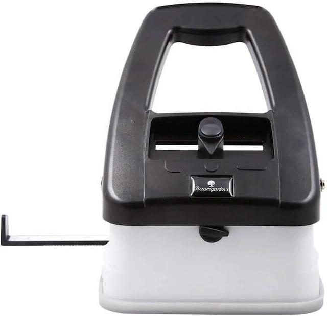 Alt view image 4 of 5 - SICURIX 3-in-1 ID Card Punch 5"x6"x4" 18 Sheet Capacity BLACK (80200)