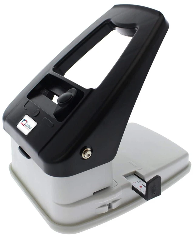 Main image of 3-in-1 ID Badge Slot Punch for ID Cards (Works with All PVC Cards and ID Card Printers) (Black, 3 in One)