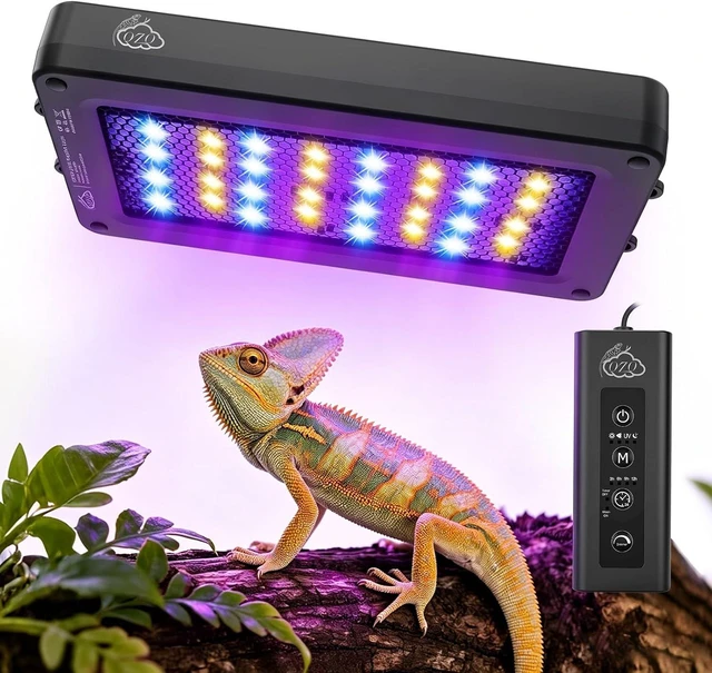 Main image of 24W UVB Light for Reptiles with 24/7 Timer & 4 Lighting Modes