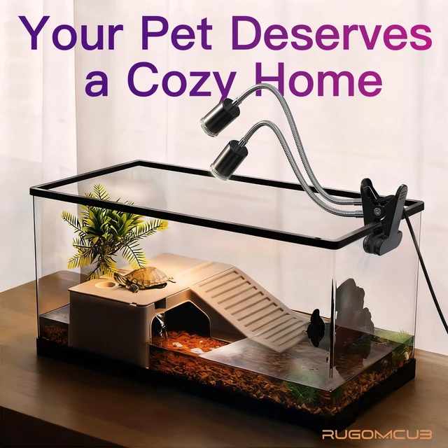 Alt view image 2 of 7 - Reptile Heat Lamp Kit with Automatic Daily On-Off Cycle