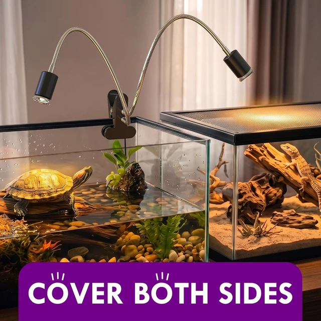 Alt view image 3 of 7 - Reptile Heat Lamp Kit with Automatic Daily On-Off Cycle
