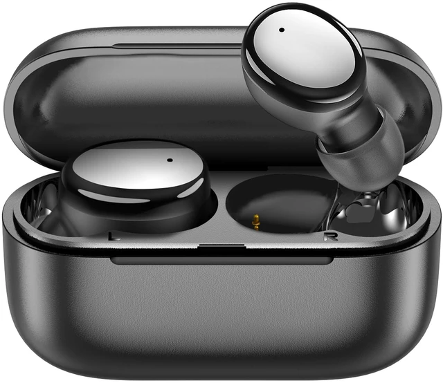 Main image of Wireless Earbuds Bluetooth 5.4, Lightweight in-Ear Headphones with Deep Bass,40 Hours Playtime Headset, Built-in Mics for Clear Calls, Sports Workout Ear Buds Black