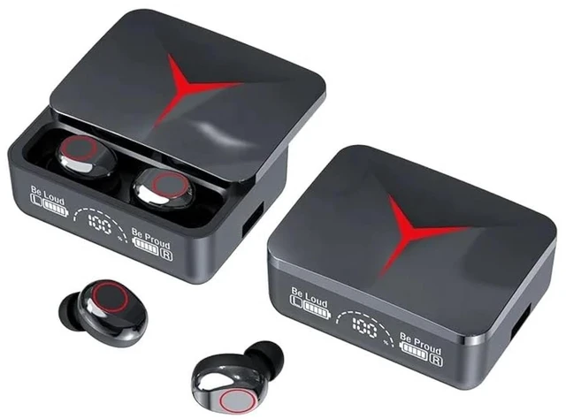 Main image of Wireless Earbuds with Noise Canceling Mic, Bluetooth 5.3, Waterproof, Touch Control, LED Display, Gaming Headset, HD Call, Voice Assistant, HiFi Stereo Sound, 150 H, Wireless Earphone,, Black
