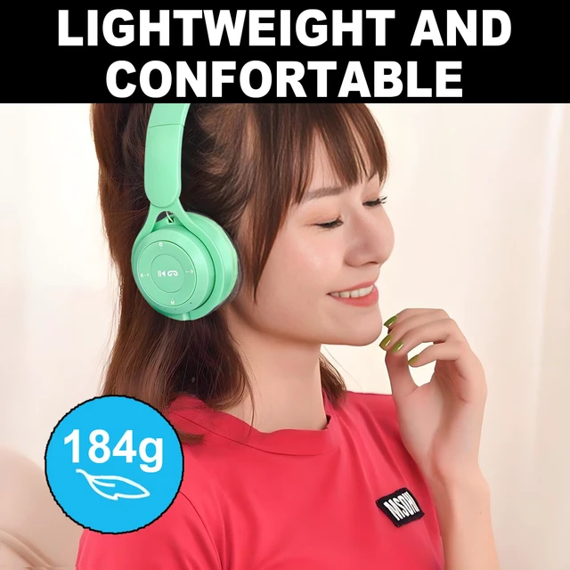 Alt view image 2 of 7 - Upgraded Hybrid Noise Cancelling Headphones with Transparent Modes Wireless Bluetooth with Mic Deep Bass Soft-Earpads Hi-Fi Audio Comfortable Fit Long Playtime for Home Office Travel Over Ear Green