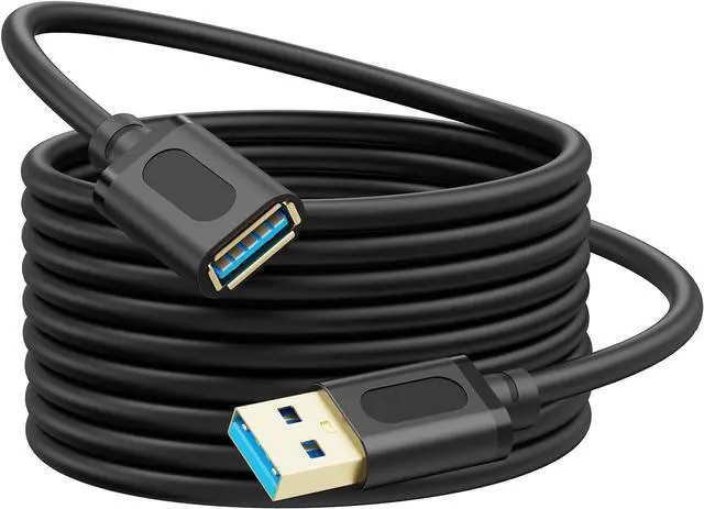 Main image of USB 3.0 Extension Cable 25Ft,USB 3.0 High Speed Extender Cord Type A Male to A Female for PlayStation, Xbox, USB Flash Drive, Card Reader, Hard Drive,Keyboard, Printer, Scanner(8M/25Ft)