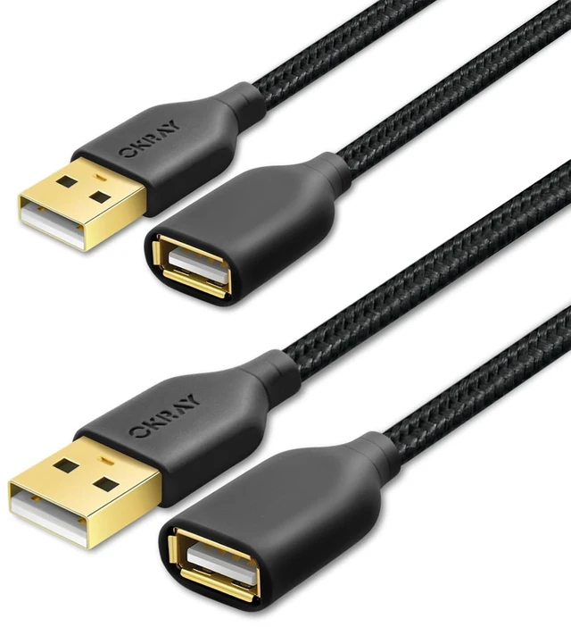 Main image of USB Extension Cable 6FT Type-A Male to Type-A Female Extender Cord