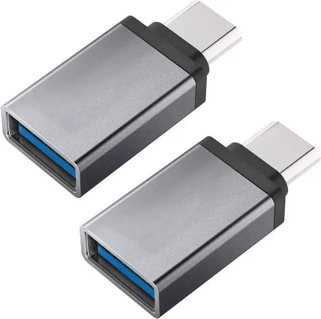 Main image of USB C to Micro USB Adapter Type C Female to Micro USB Male Convert Connector Support Charge Data Sync Compatible with Galaxy S7 S7 Edge Nexus 5 6 and Micro USB Devices 2pcs