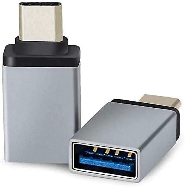 Alt view image 2 of 6 - USB C to Micro USB Adapter Type C Female to Micro USB Male Convert Connector Support Charge Data Sync Compatible with Galaxy S7 S7 Edge Nexus 5 6 and Micro USB Devices 2pcs