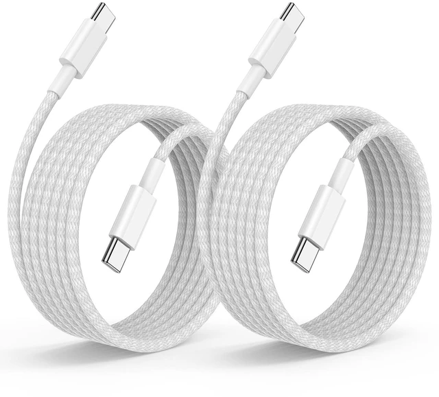 Main image of USB C to C Fast Charger Cable 10ft Long Type C to USB C Charging Cord Wire for iPhone 17 Pro Max/17 Air/16 Pro/15 Plus MacBook Pro 2021/2020/2019/2018 iPad 12.9/11 inch/Mini/Air Samsung Galaxy