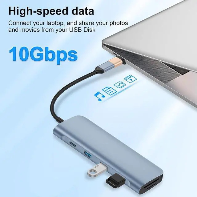 Alt view image 5 of 7 - USB C Male to USB 3.0 Female Adapter 5Pack OTG Adapter for Moto G Power G Play 2026 G 5G G Stylus Edge 70 60 50 40 Pro Razr 60 50 Ultra One 5G UW Ace Galaxy Google Pixel