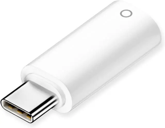 Main image of USB C to Pencil Adapter Designed for Pencil 1st Generation Only Compatible with 10th/11th A16 2025 Gen Type C Pencil Charging Dongle Connector (White)