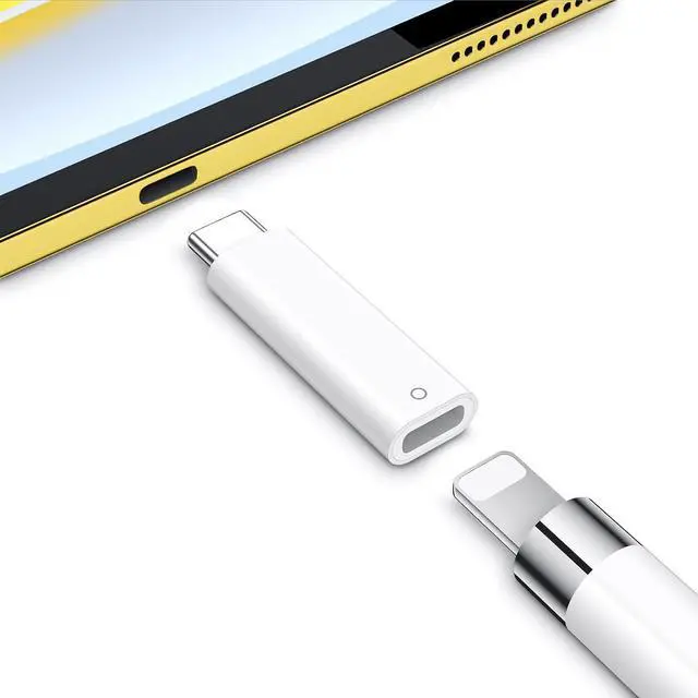 Main image of USB C Adapter for Pencil 1st Generation USBC Pencil Charger Adapter USB-C to for Lightning Specific Compatible with 10th/11th Type C iPencil 1 Dongle Pen Connector Pair for A16 2025