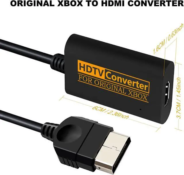 Alt view image 5 of 5 - HDMI Adapter Converter for Original Xbox Console