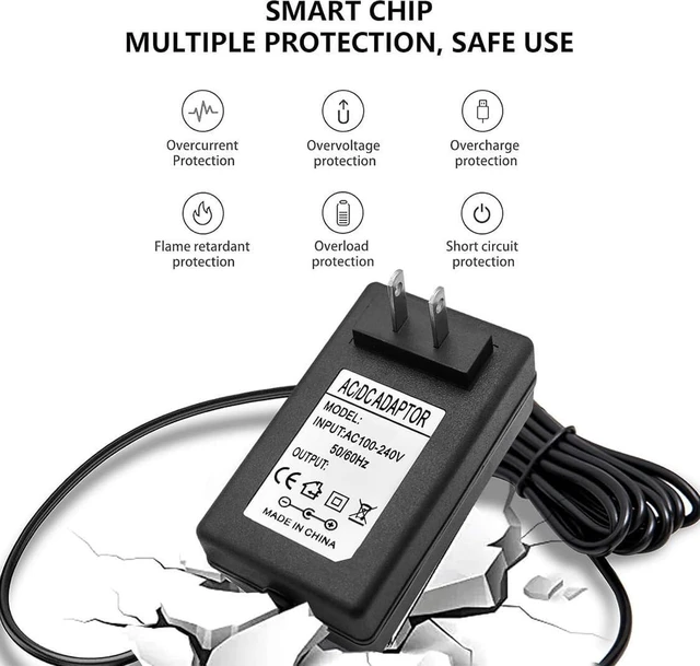 Alt view image 2 of 6 - 14V 3A Power Adapter Monitor Charger for Samsung Monitor 15" 17" 18" 19" 20" 22" 23" 24" 27" 32" Samsung SyncMaster S22C300H P2770 SA350 UE590 S27D360H S27E390 Monitor TV AC DC Power Supply Cord Cable
