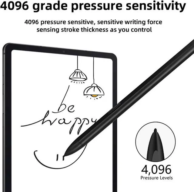 Alt view image 3 of 7 - HAOZEE EMR Stylus Compatible with Remarkable 2 Pen with Eraser 4096 Pressure Level Sensitivity Palm Recognition Digital Pen Marker Plus Compatible Kindle Scribe Tablet Pen