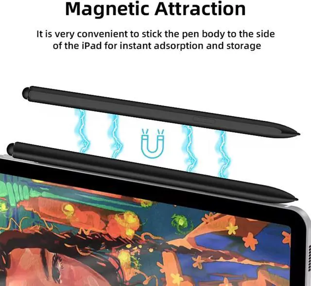 Alt view image 6 of 7 - HAOZEE EMR Stylus Compatible with Remarkable 2 Pen with Eraser 4096 Pressure Level Sensitivity Palm Recognition Digital Pen Marker Plus Compatible Kindle Scribe Tablet Pen