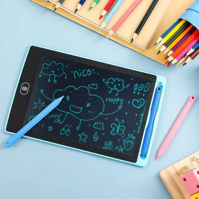 Alt view image 5 of 7 - 6 Pcs LCD Writing Tablet Pen Replacement for Kids Drawing Tablet Doodle Board Kids Stylus Pen for Drawing Pad 3 Colors