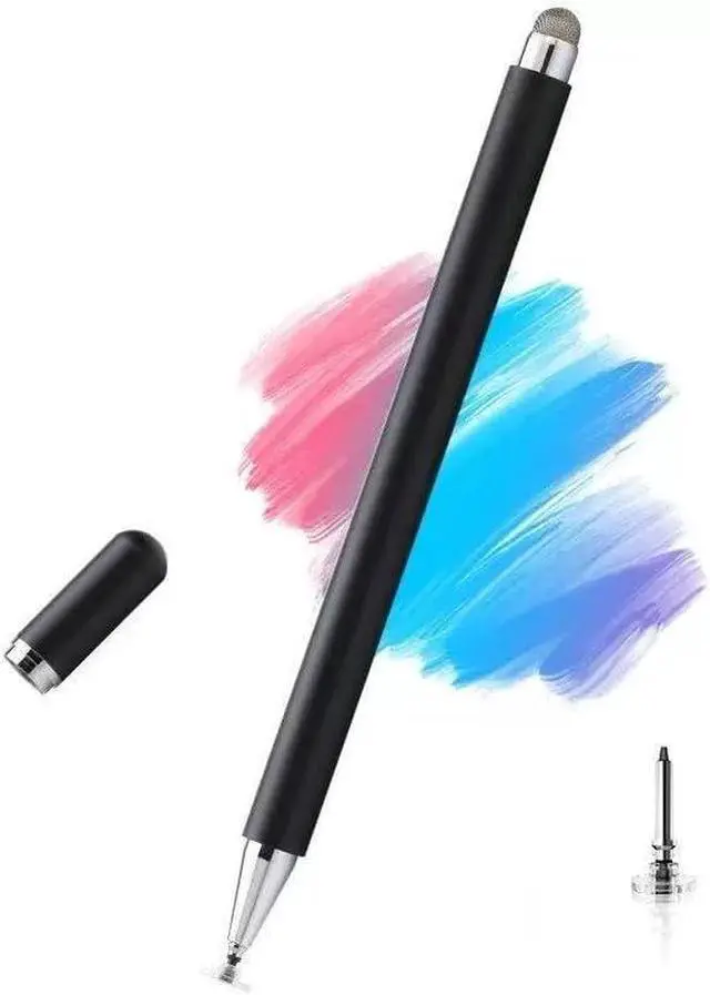 Main image of Stylus Pen for Galaxy Tab A11+/A11/A9+/A9/A8+/A8 Universal Android Pen Compatible with iOS/Microsoft/Android Tablet and Phones All Touch Devices (Black)