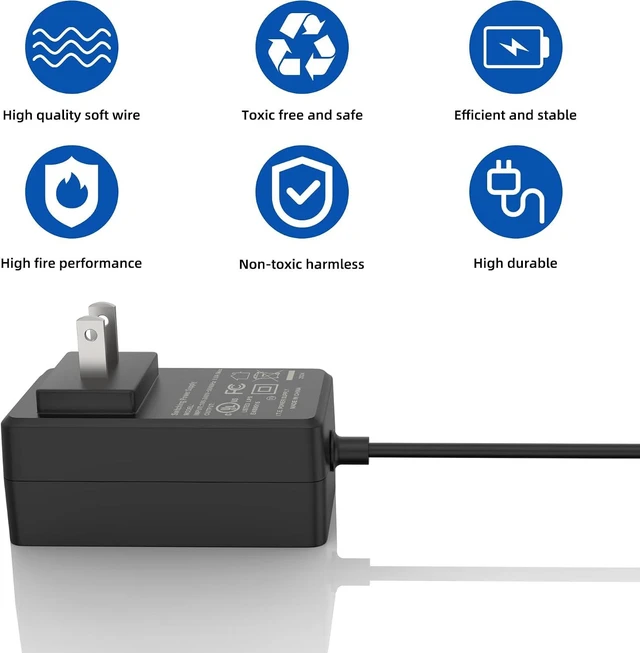 Alt view image 2 of 7 - 12V AC Adapter for SRD0PV1 External Hard Drive Power Supply Charger