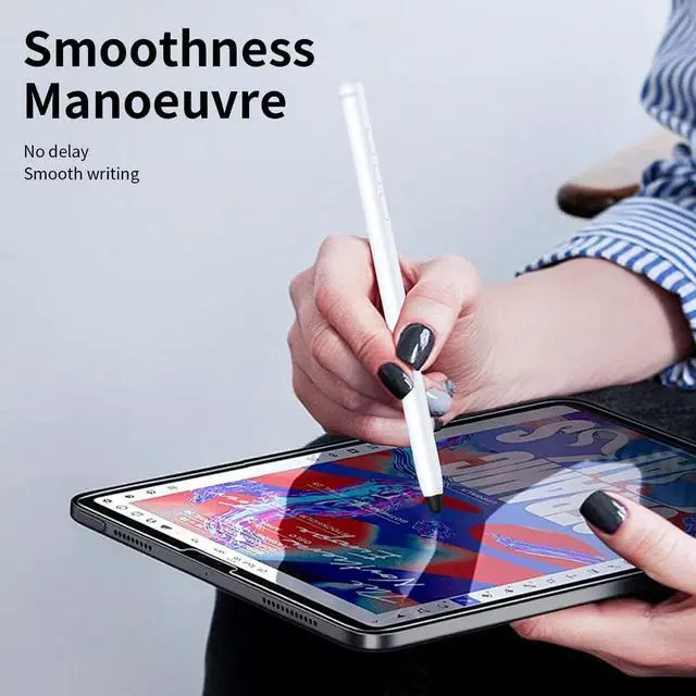 Alt view image 5 of 7 - Fold 7 S Pen -Bluetooth for Galaxy Z Fold 7 Fold 6 Edition Pen Active Capacitive Smart Pen with Remote Camera Shutter Multi-Function Stylus (Black)