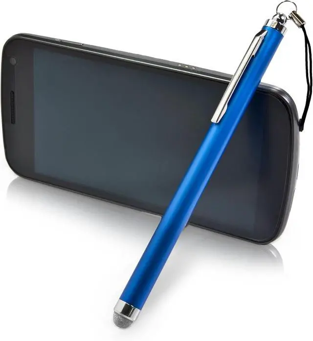 Alt view image 5 of 7 - Stylus Pen Compatible with Panasonic Tougad FZ-M1 - Capacitive Stylus Fiber Tip Capacitive Stylus Pen - Jet Black