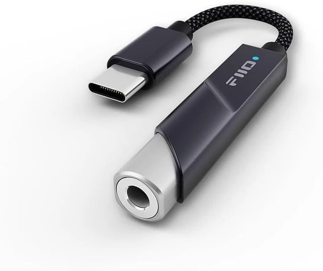 Main image of KA11 USB C to 3.5mm Audio Adapter 32bit/384KHz USB Type C Dongle HiFi DAC Amplifier for Android/iOS/Windows/Mac (Black TC)