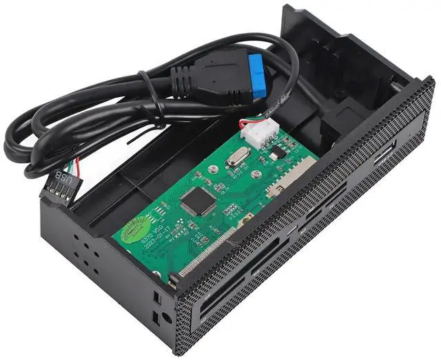 Main image of PC Internal Card Reader USB 3.0 Port M2 SD MS XD CF TF Card Dashboard Front Panel 5.25 inches High Speed Front USB 3.0 Interface Stability While transferring