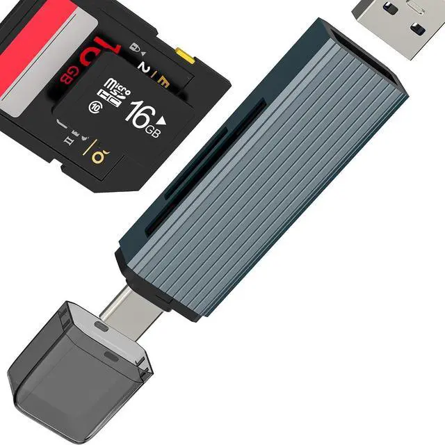 Main image of USB C to SD Card Reader(3 in 1) OTG 3.0 Adapter for iPhone 16 15 Pro Max Digital Camera Micro SD TF Memory Photo Transfer MacBook Computer Compatible for for iPad Android Flash Drive